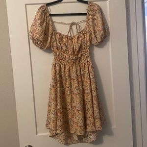 Princess Polly Floral Puff Sleeve Dress